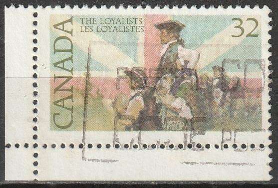 CANADA 1984 The 200th Anniversary of the Arrival of United Empire Loyalists ULH SG 1124