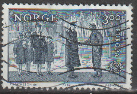 NORWAY 1982 EUROPA Stamps - Historic Events UNH SG 899