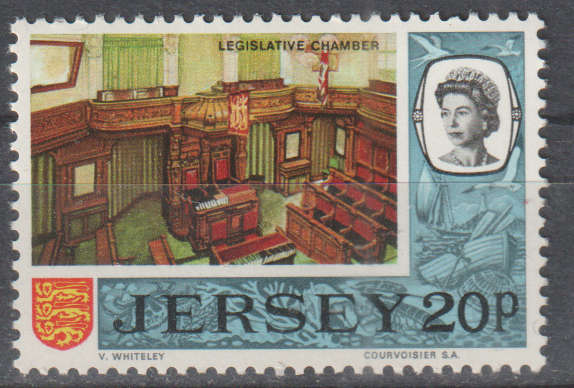 JERSEY 1970 -1971 Definitive Issue - New Values (P) UMM SG 55