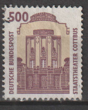 GERMANY 1993 The State Theatre Cottbus ULH SG 2220B