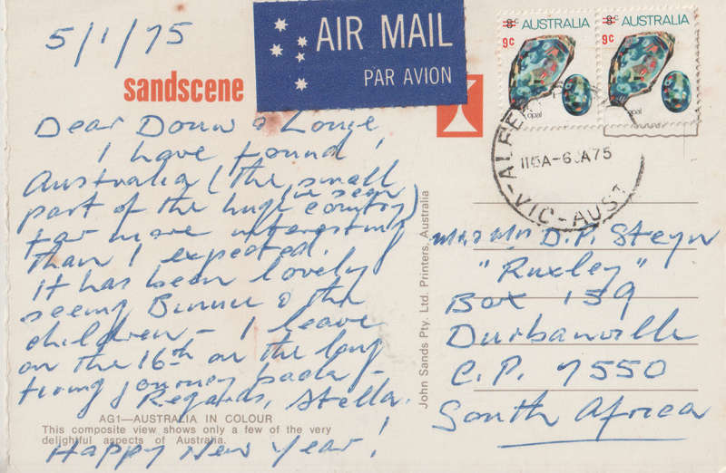 USED POST CARD