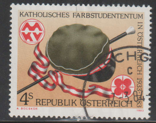 AUSTRIA 1983 Catholic Students' Societies UNH SG 1964
