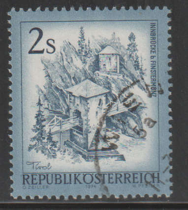 AUSTRIA 1973 Landscapes of Austria UNH SG 1678