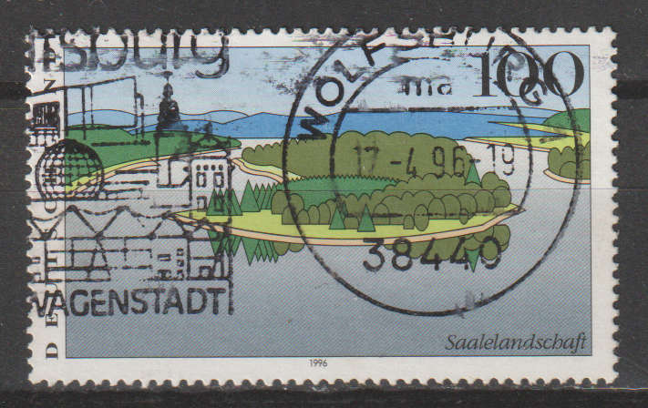 GERMANY 1996 Landscapes ULH SG 2711