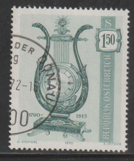 AUSTRIA 1970 Antique Watches UNH SG 1580