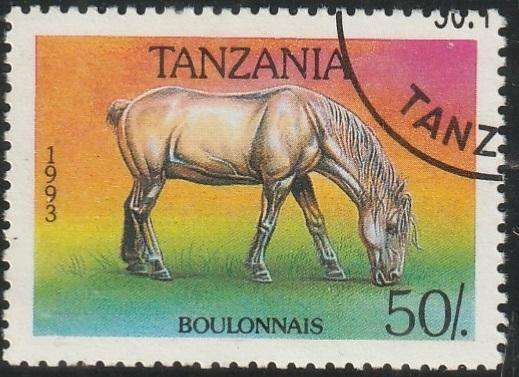 TANZANIA 1993 Horses VFU SG 1712