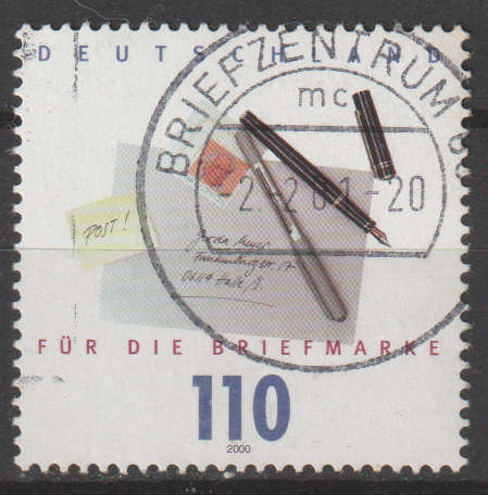 GERMANY 2000 The Day of Stamps ULH SG 3016
