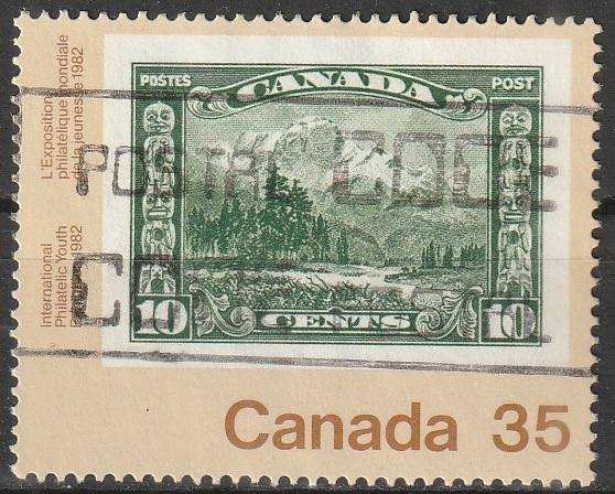CANADA 1982 "Canada 82" International Philatelic Youth Exhibition, Toronto - Stamps on StULH SG 1039