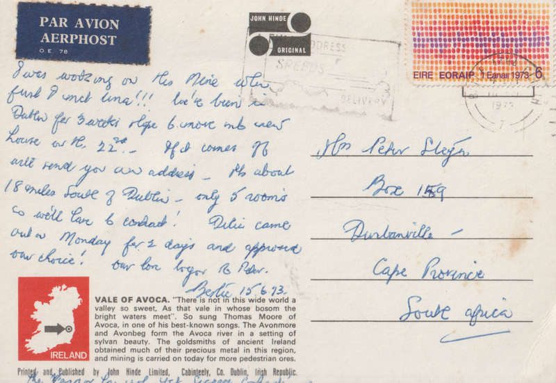 USED POST CARD