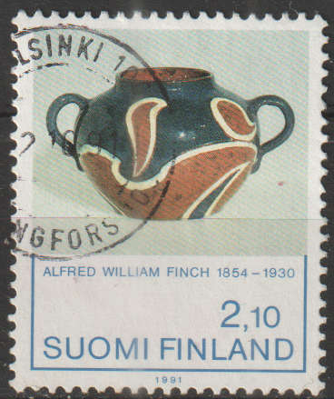 FINLAND 1991 The painter Alfred William Finch ULH SG 1262