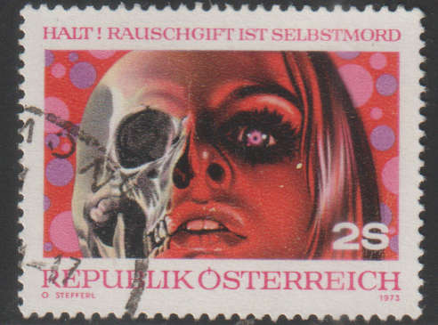 AUSTRIA 1973 Drug Abuse UNH SG 1655