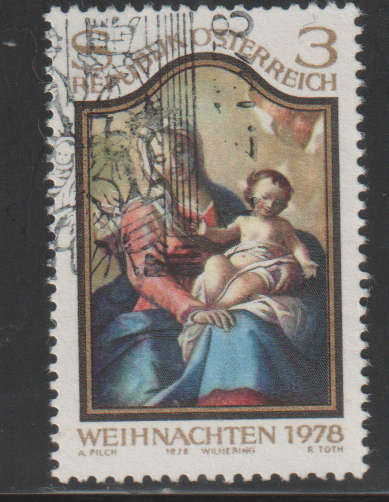 AUSTRIA 1978 Christmas UNH SG 1823