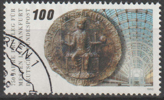 GERMANY 1990 The 750th Anniversary of the Privilege Mess of Frankfurt ULH SG 2301
