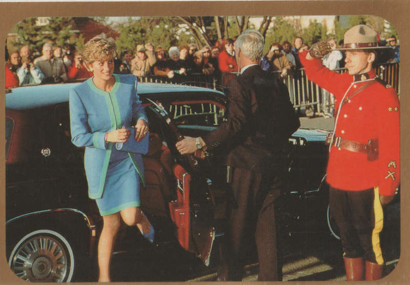 MERLIN PRINCESS DIANA COLLECTALE STICKERS #110