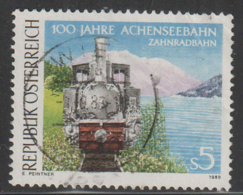 AUSTRIA 1989 The 100th Anniversary of the Achensee Railway UNH SG 2202