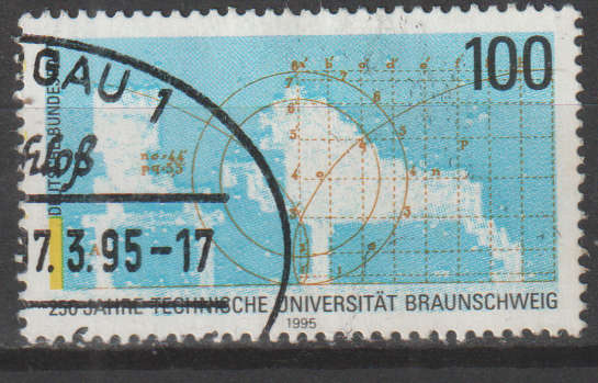 GERMANY 1995 The 250th Anniversary of the University Carolo-Wilhelmina in Braunschweig ULH SG 2624