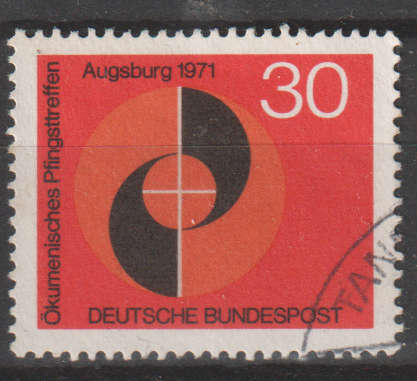 GERMANY 1971 Church Meeting in Augsburg ULH SG 1588