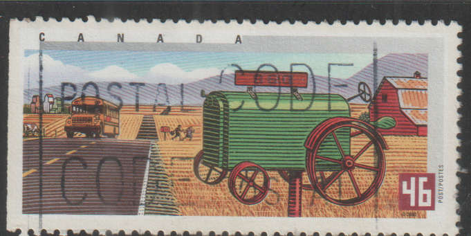 CANADA 2000 Traditional Rural Mailboxes, Imperforated Left or Right ULH SG 1991