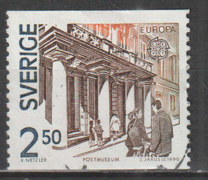 SWEDEN 1990 EUROPA Stamps - Post Offices ULH SG 1492