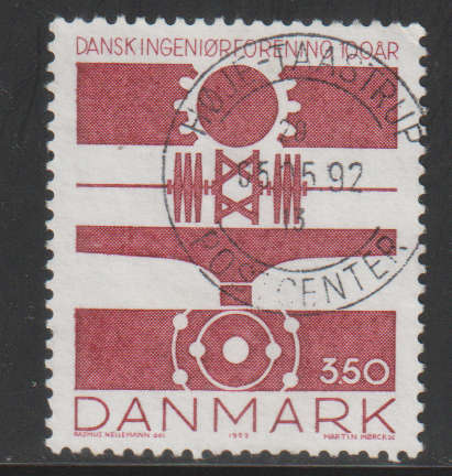 DENMARK 1992 The 100th Anniversary of the Danish Association of Engineers ULH SG 975