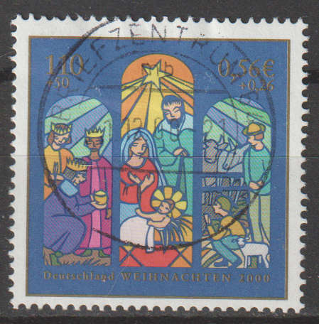 GERMANY 2000 Christmas Stamps ULH SG 3029