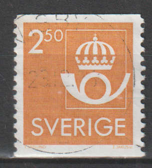 SWEDEN 1985 The Post Office Emblem ULH SG 1225