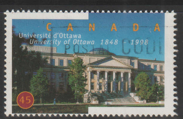 CANADA 1998 The 150th Anniversary of University of Ottawa ULH SG 1835