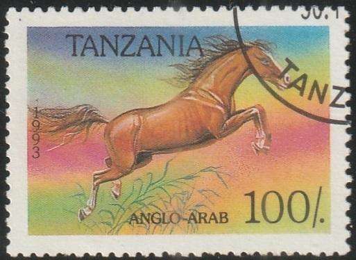 TANZANIA 1993 Horses VFU SG 1714