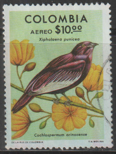 THEMATIC BIRDS CO,OMBIA VFU