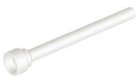 USED LEGO Antenna 4H - Flat Top WHITE