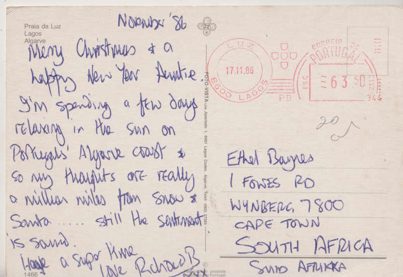 USED POST CARD