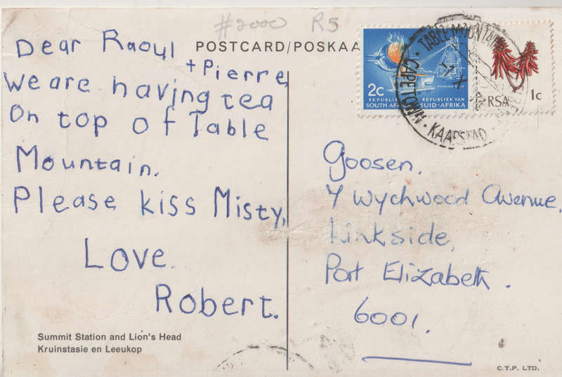 USED POST CARD SA