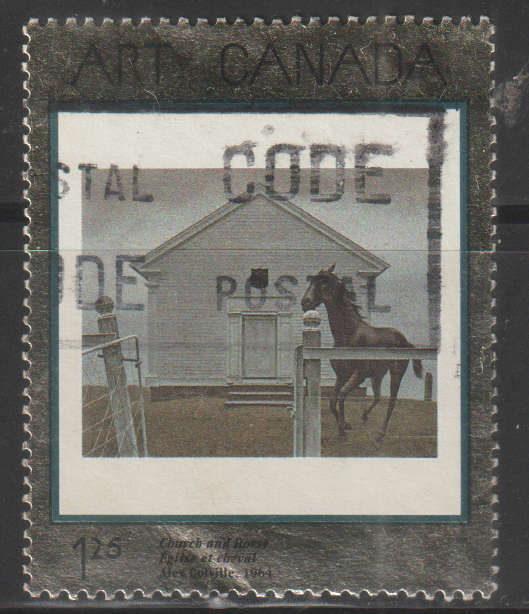 CANADA 2002 Masterpieces - Church and Horse, Alex Colville ULH SG 2133