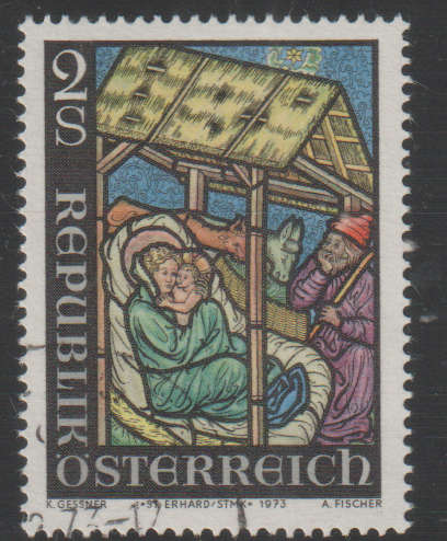 AUSTRIA 1973 Christmas UNH SG 1691