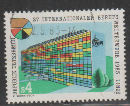 AUSTRIA 1983 The 27th International Vocational Competition, 1983 Linz UNH SG 1971