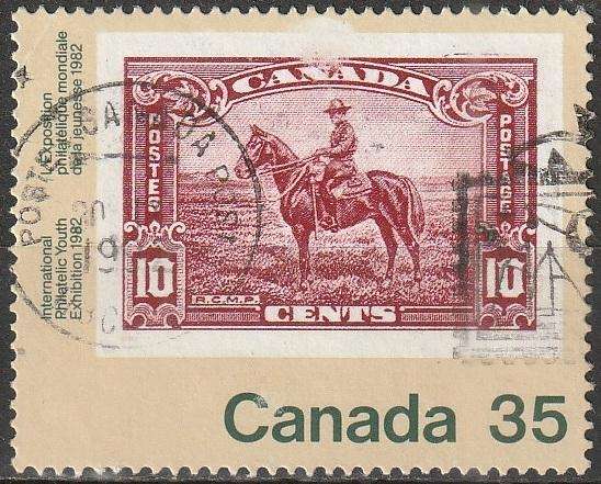 CANADA 1982 "Canada 82" International Philatelic Youth Exhibition, Toronto - Stamps on StULH SG 1041