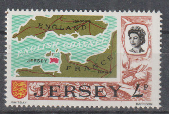 JERSEY 1970 -1971 Definitive Issue - New Values (P) UMM SG 49