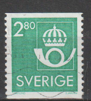 SWEDEN 1985 The Post Office Emblem ULH SG 1226