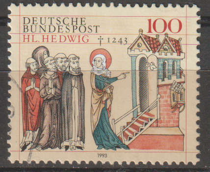 GERMANY 1993 The 750th Anniversary of the Death of Holy Hedwig Heidrich ULH SG 2547