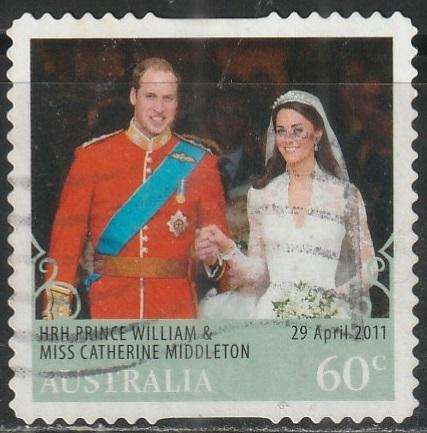 AUSTRALIA 2011 Royal Wedding - Prince William and Catherine Middleton ULH SG 3593