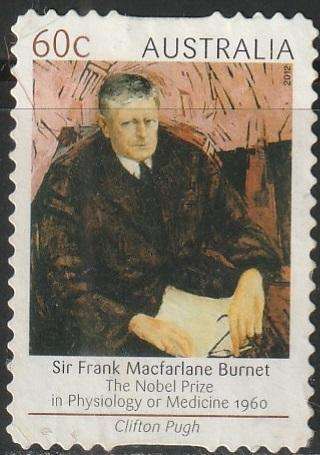 AUSTRALIA 2012 Australian Nobel Prize Winners UNH SG 3832
