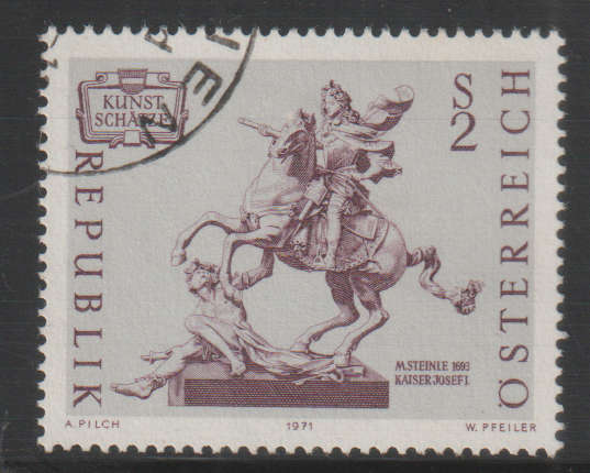 AUSTRIA 1971 Art Treasures in Austria UNH SG 1606