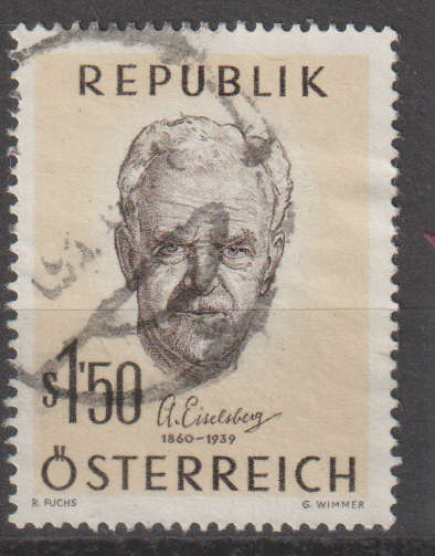 AUSTRIA 1960 100th Anniversary of Prof. Dr. Anton Eiselsberg ULH SG 1355