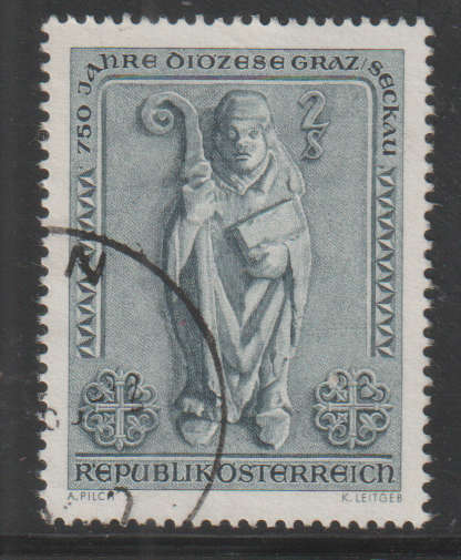 AUSTRIA 1968 The 750th Anniversary of the Bishopric of Graz-Seckau UNH SG 1529