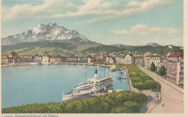 MINT POST CARD LUZERN