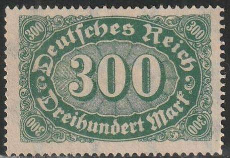 GERMAN REICH NO GUM
