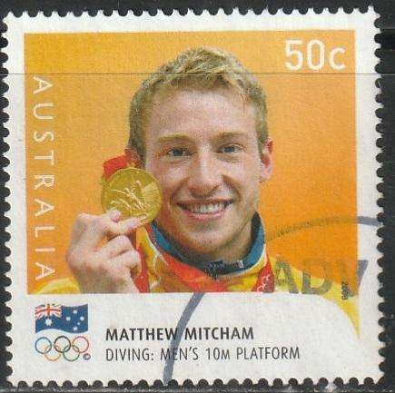 AUSTRALIA 2008 Australian Gold Medallists UNH SG 3051A