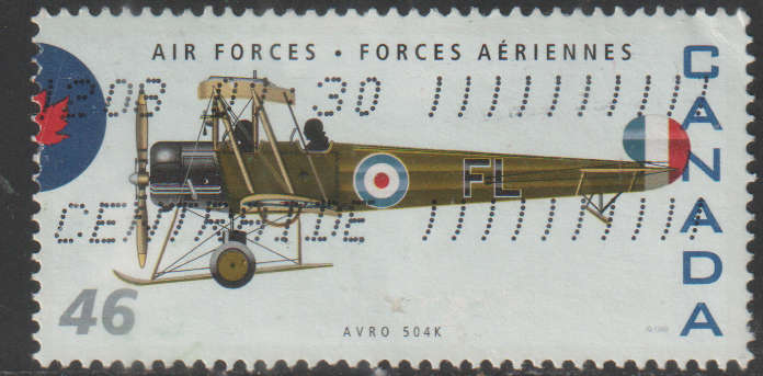 CANADA  1999 The 75th Anniversary of Canadian Air Force ULH SG 1935