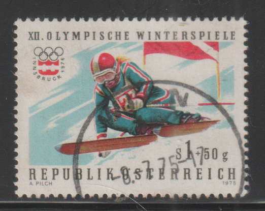 AUSTRIA 1975 Winter Olympic Games - Innsbruck 1976, Austria UNH SG 1728