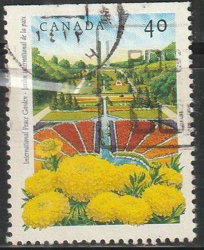 CANADA 1991 Public Gardens - Imperforated Top or Bottom ULH SG 1423